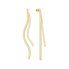 Arhms Salento 18k. Guldbelagt Stl rehngere 9110801