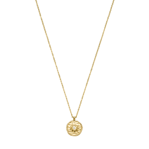 Medellin 18k. Guldbelagt Stl Halskde fra Arhms 9110859