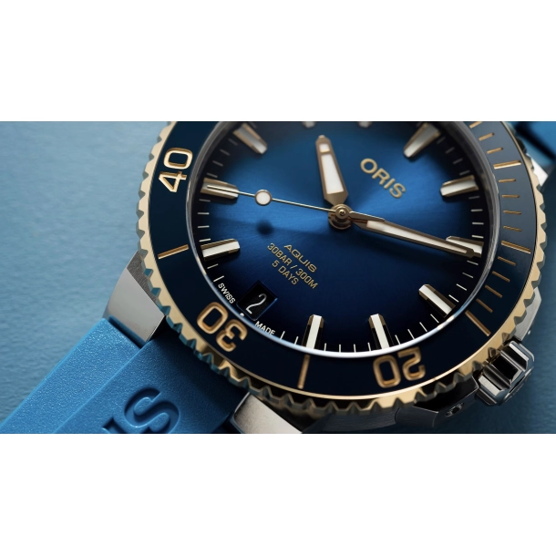 Oris Herreur Aquis Date Cal40 40077696355RS
