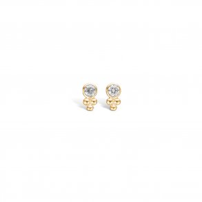 9Kt restikker m/Zirkonia 09921394