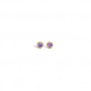 9Kt reringe m/Syntetisk Ametyst 09921420