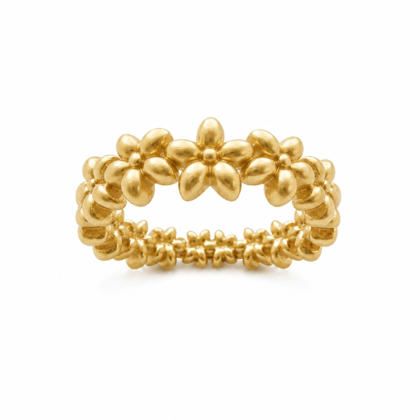 Siersb�l Forg. S�lvring m/Blomster 10121005954