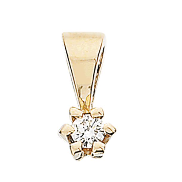 14kt Victoria Vedhng m/0.05ct TW/SI Brillant 11125.05