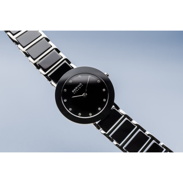 Bering Dameur Ceramic Stl/Sort 11429-742