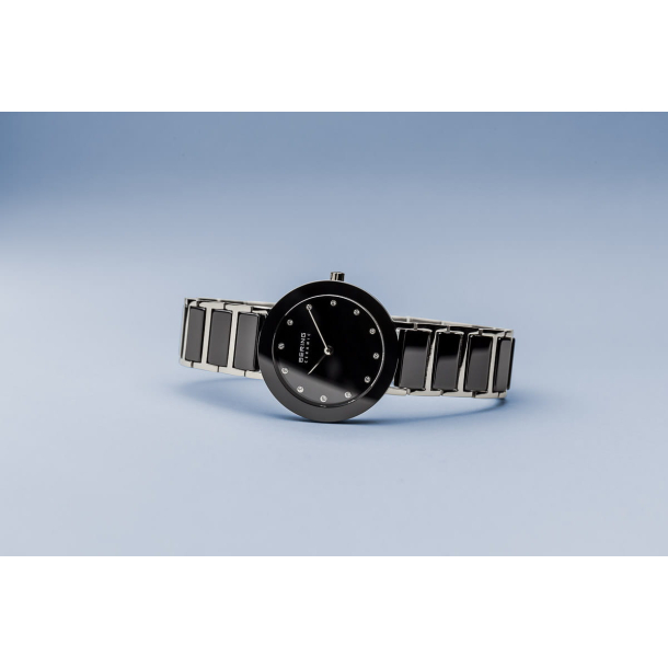 Bering Dameur Ceramic Stl/Sort 11429-742