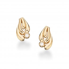 8 Kt Guld restikker m/Syntetiske Zirkonia 118283