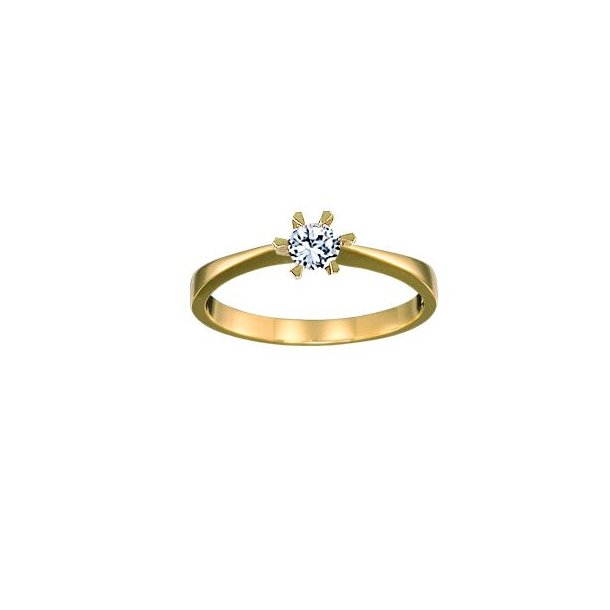 14kt. Cheri Ring m/0.20ct. Brillant str. 54 1211-21472001