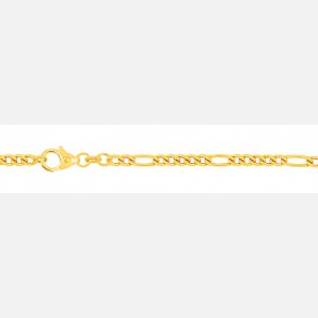 14kt Figaro Kde 42 cm 