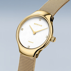 Bering Classic Dameur Doubl� m/LAB GROWN DIAMOND 13326-334