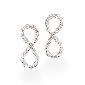 Slv restikker m/Snoede Uendelighedstegn 142052