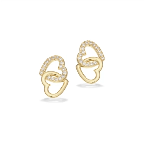 Scrouples Forg. Dobbelt Hjerte restikker m/Cz 164632