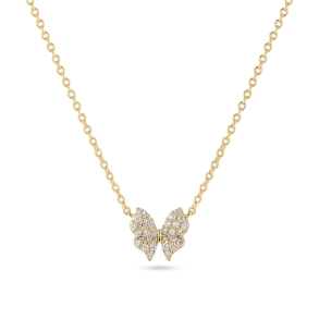 Sif Jakobs Essenza Farfalla Forg. Halsk�de m/Zir SJ-N2700-CZ-YG