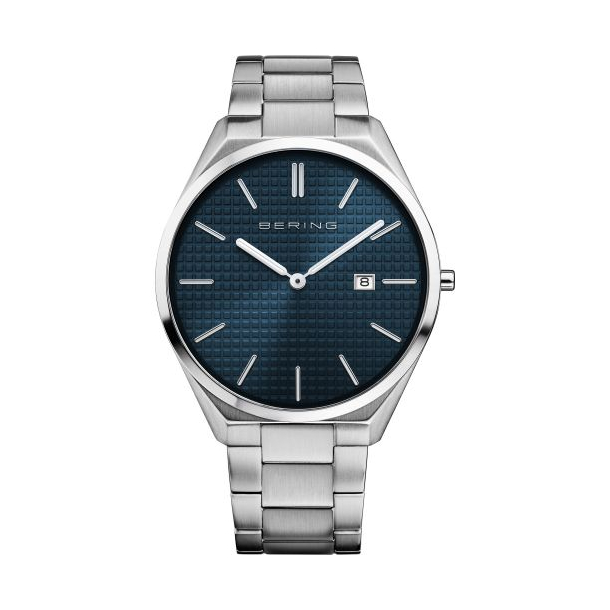 Bering Ur, Ultra Slim m/Bl Skive 17240-707