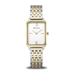 Bering Classic Dameur Firkantet Bicolor 17423-714