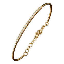 14 Kt Guld Tennis Armring B1005 036rg