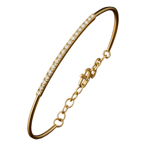 14 Kt Guld Tennis Armring B1005 036rg