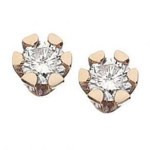 Vida 8Kt restikker m/0.10ct Brillanter 1813.10