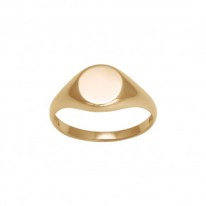 Siersbl 8Kt Signet Damering 1830293