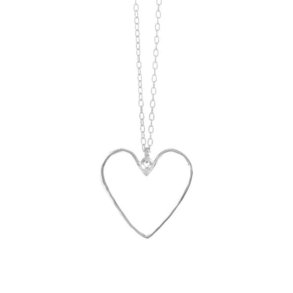 SFB Slv Halskde m. bent Hamret Hjerte 1910-1-45-20