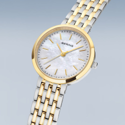 Bering Dame Classic Bicolor m/Perlemorsskive 19126-710