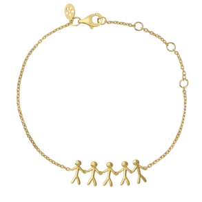byBiehl Forgyldt Together Family Armbnd 2-2005-GP