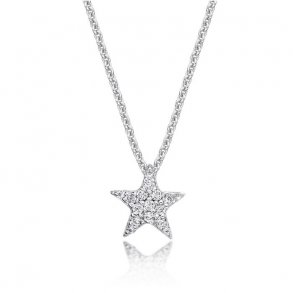 Slv Kde m/Stjerne m/Zirkonia 42+3 cm