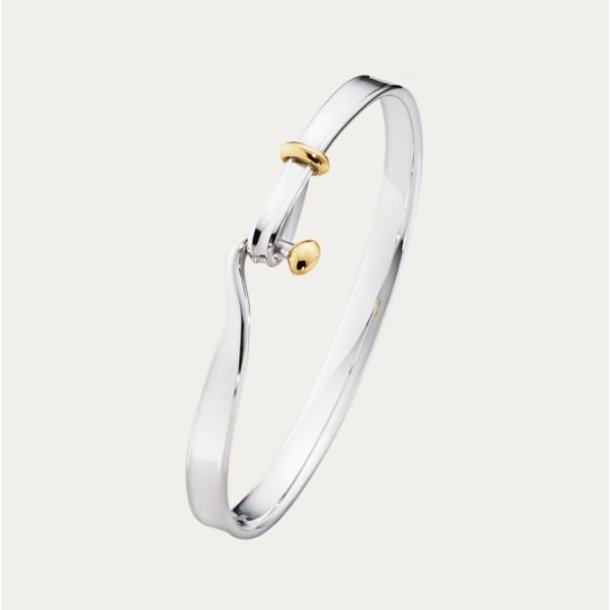 Georg Jensen Torun Armring Slv og 18 kt Guld 20000546000