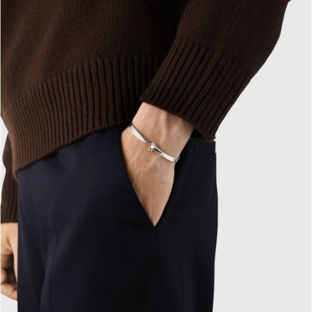 Georg Jensen Torun Armring Slv og 18 kt Guld 20000546000
