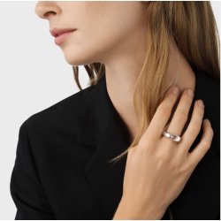 Georg Jensen Reflect Large Link Slvring 2000109200