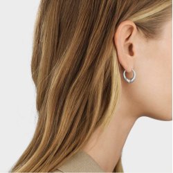 Georg Jensen Reflect Slv Hoops Large 20001177