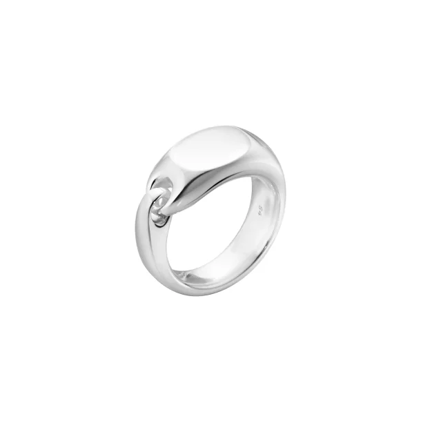 Georg Jensen Reflect Slv Signet Ring 2000129700