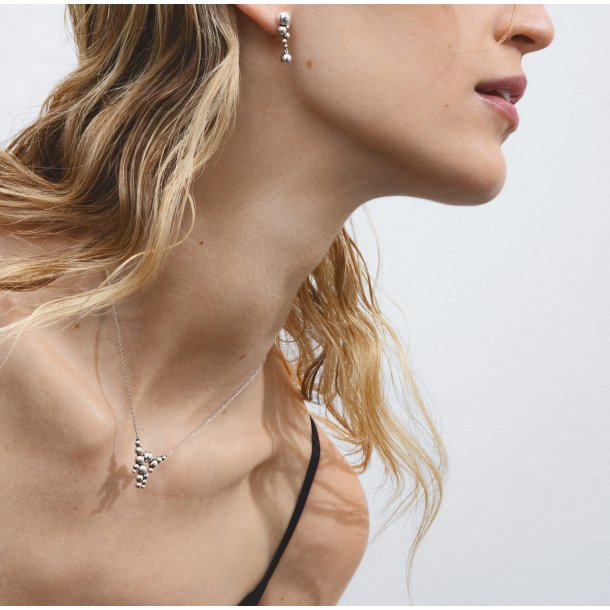 Georg Jensen Grape Slv Chandelier Halskde 20001416