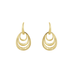 Georg Jensen 18kt Offspring �reringe m/Dia 0,08ct 20001959