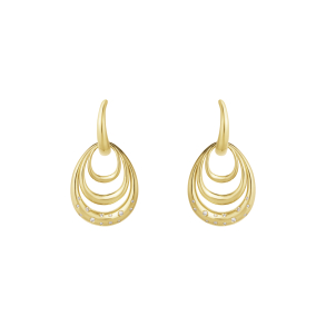 Georg Jensen 18kt Offspring �reringe m/Dia 0,08ct 20001959