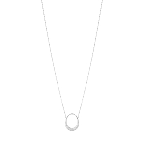 Georg Jensen S�lv Offspring Lille Vedh�ng m/Dia 0,04ct 20001960