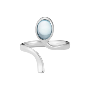 GJ S�lv Torun Archive Ring m/Swiss Bl� Topas 2000207700