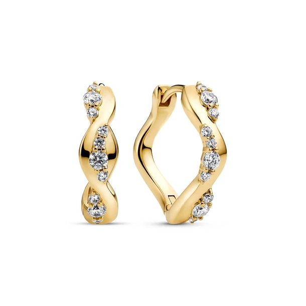 SJ Forg. Ellera Waves Altro Creolo SJ-E2762-CZ-YG