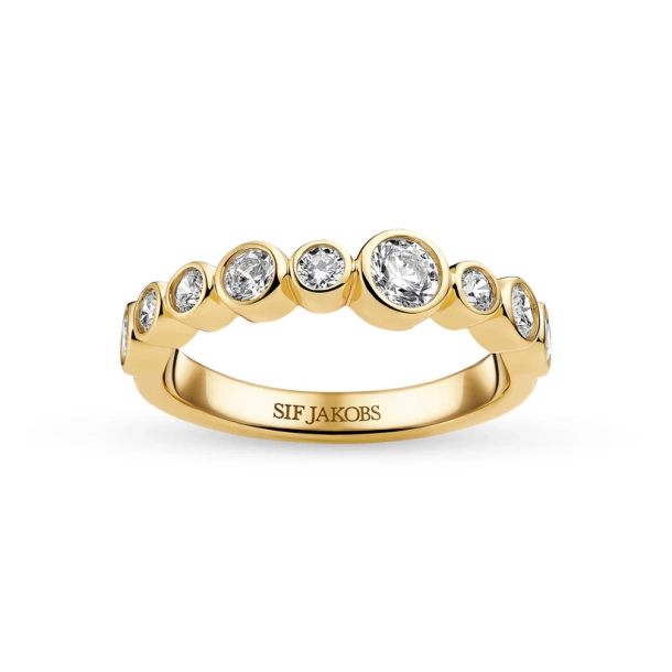 SJ Forgyldt Sardinien Ring