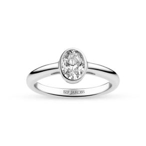 SJ S�lv Sardinien Ovale Piccolo SJ-R2795-CZ