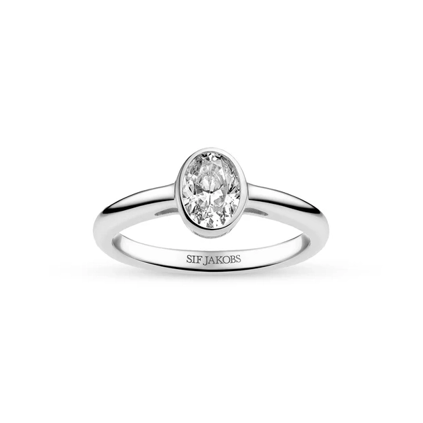 SJ S�lv Sardinien Ovale Piccolo SJ-R2795-CZ