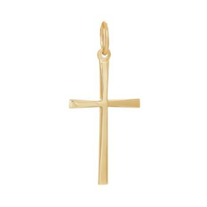 8kt Guld Stavkors 22mm 20161310300