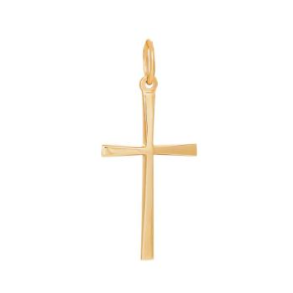 Forgyldt Slv Stavkors 22mm 20161315900
