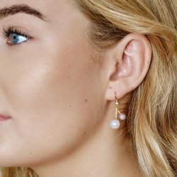 Forgyldte Coco reringe 4-3301wp-gp