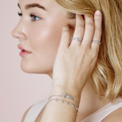 Slv Jungle Ivy Armbnd 2-3106A-R