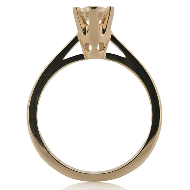 14KT.RING 0,40 TW.VS