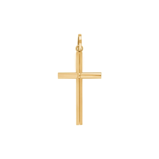Siersb�l 8 Kt Stavkors 23mm 20310180300