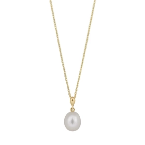 8Kt Guld Vedh m/Perle