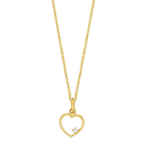 Siersbl 8 Kt Guldhjertevedh.m/Forg.kde 20550380300