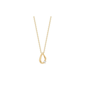 14kt. Guld Vedh. m/0,03ct. - 20552230500
