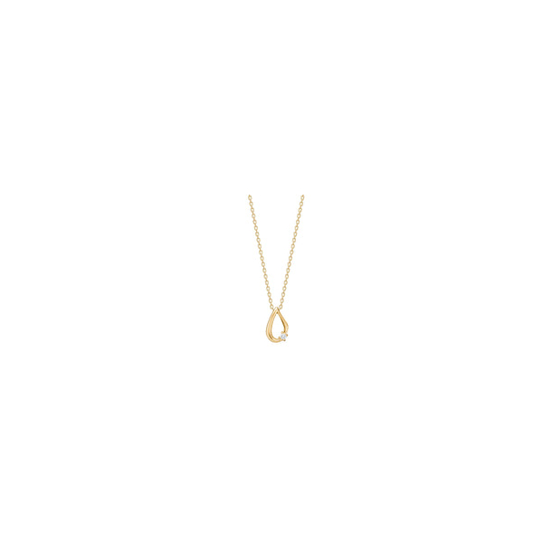 14kt. Guld Vedh. m/0,03ct. - 20552230500